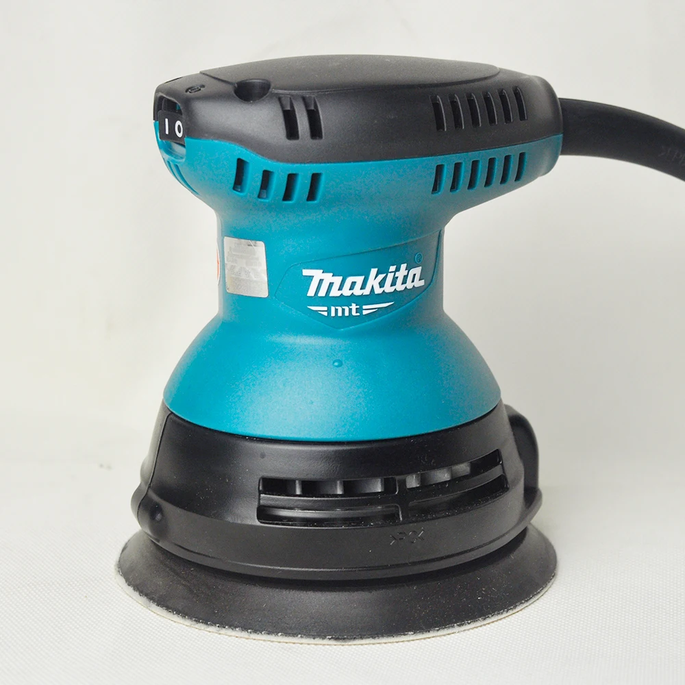 Япония Makita шлифовальный станок с дисковой дорожкой 240 Вт 23 мм 12, 000OPM деревообрабатывающая наждачная бумага M9202B шлифовальная вибрационная шлифовальная машина по дереву
