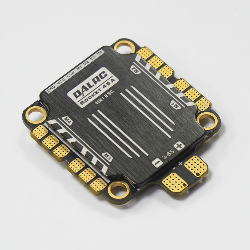 DALRC Rocket 45A 4 в 1 ESC 30 5*30 5 мм 3 6S BLheli32 поддержка DShot1200 STM32f051 FPV Бесщеточный & F722 DUAL