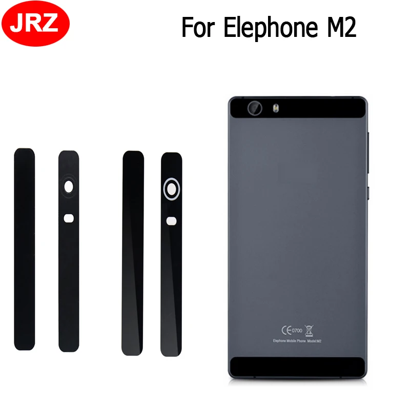 JRZ для Elephone m2 Верхняя и нижняя камера защита объектива стеклянная крышка ремонт