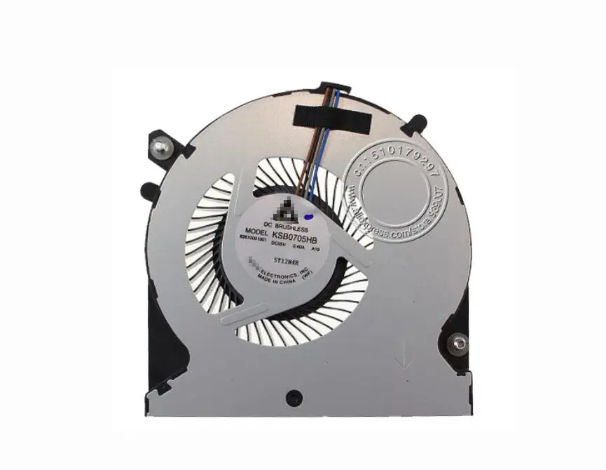 

New For HP ZBOOK 15U G2 6043B0172101 SPS 796898-001 For Delta KSB0705HB A19 62670001901 CPU Cooling Fan