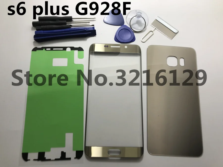 Новый оригинальный чехол для Samsung Galaxy S6 plus edge G928 G928F Задняя стеклянная крышка