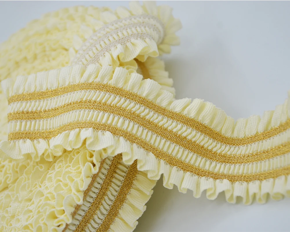 Лента эластичная кружевная 10 ярдов ширина 4 8 см|webbing material|elastic webbingwebbing elastic |