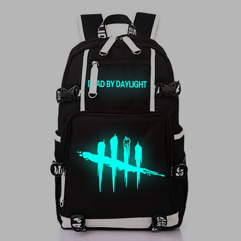 7 Рюкзак с принтом Dead by Daylight, рюкзак с игровой символикой, usb зарядка, рюкзак для ноутбука, большой рюкзак для путешествий, брезентовые школьные сумки, унисекс, рюкзак - Цвет: 7