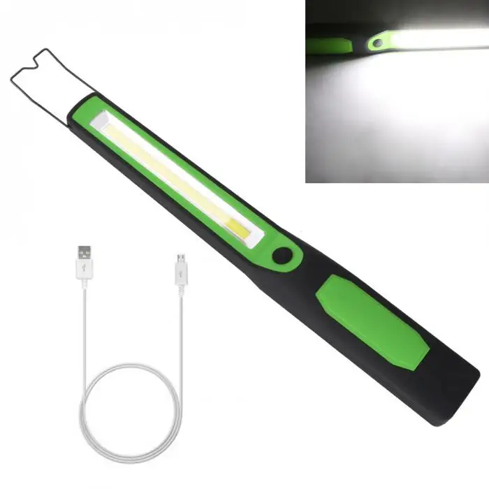 Светодиодный рабочий свет с крючком Магнитный USB Перезаряжаемый магнит аварийная лампа для кемпинга Велоспорт TN99