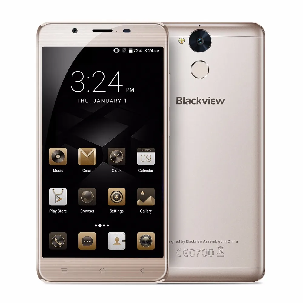 Оригинал Blackview P2 Lite мобильного телефона MTK6753 Octa core 3 ГБ Оперативная память 32