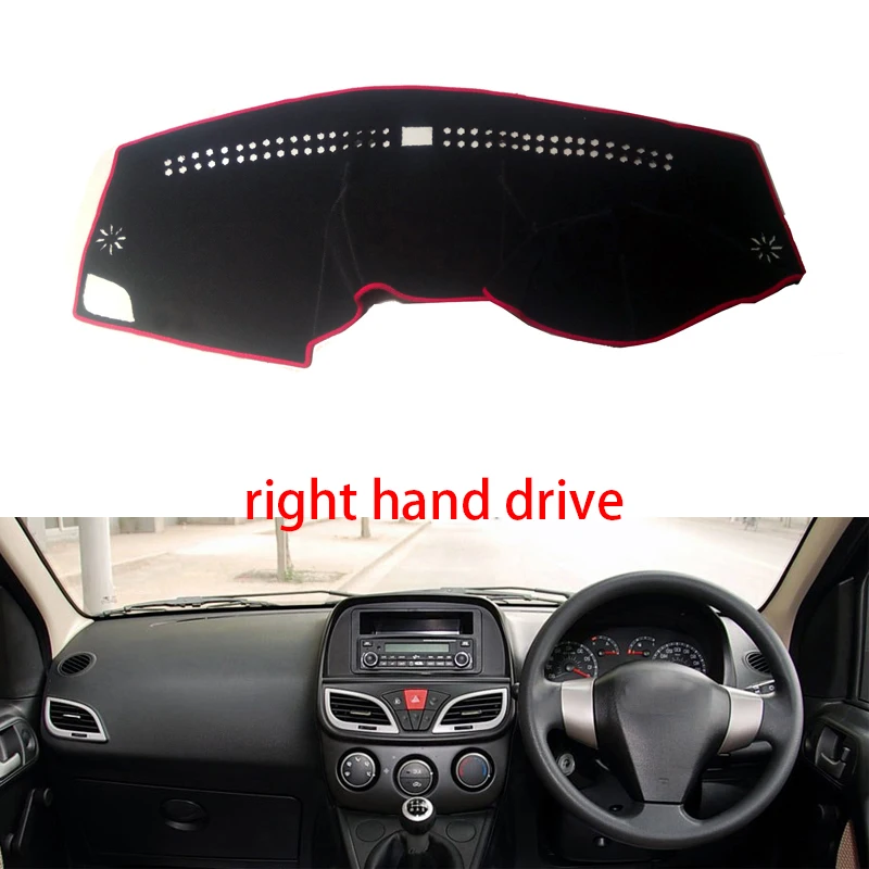 Крышка приборной панели автомобиля коврик для great wall M1 2009 2010 правый руль Dashmat Pad Dash
