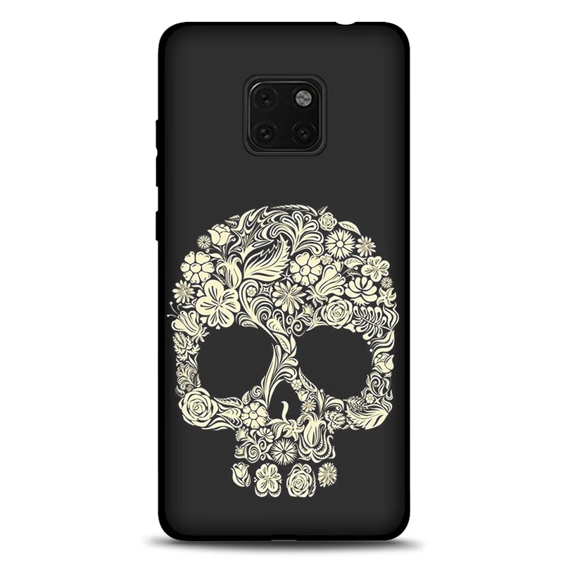 46 JURCHEN, мягкий силиконовый чехол для huawei mate 20 Pro, чехол с милым рисунком, тонкая задняя крышка для huawei mate 20 Pro 20 X 20X, чехол для телефона - Цвет: 46