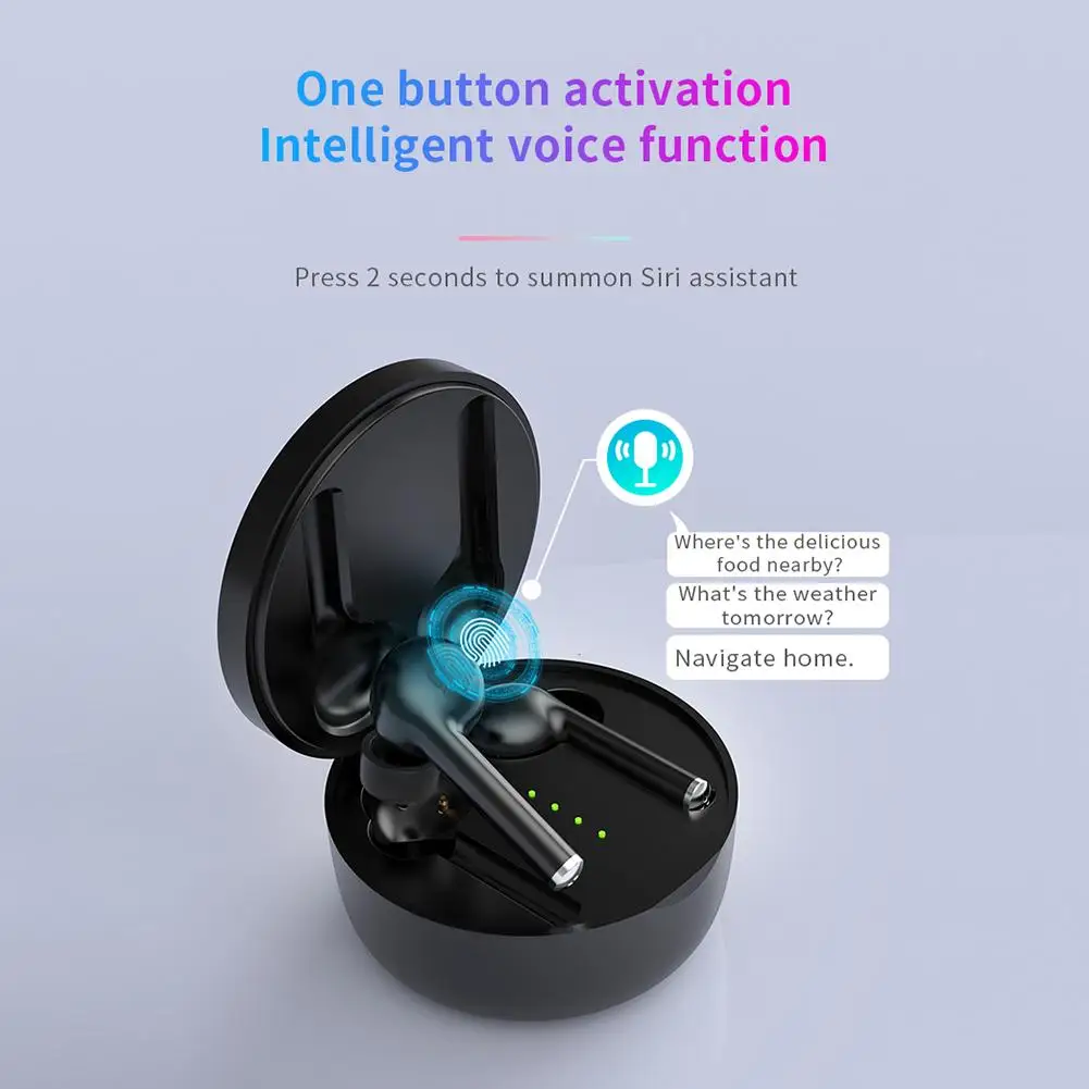 TW40 наушники-вкладыши TWS с Беспроводной Bluetooth 5 0 наушники стерео Hi-Fi звук гарнитуры
