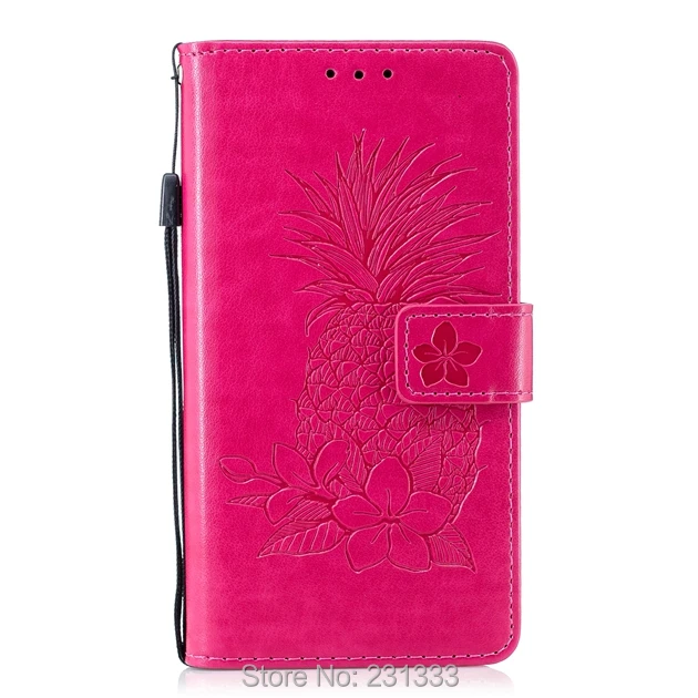 C-ku кошелек с ананасом кожаный чехол для Sony Xperia L1 XA2 Ultra XA1 XZ1 Huawei P Smart Honor 9 8 6A