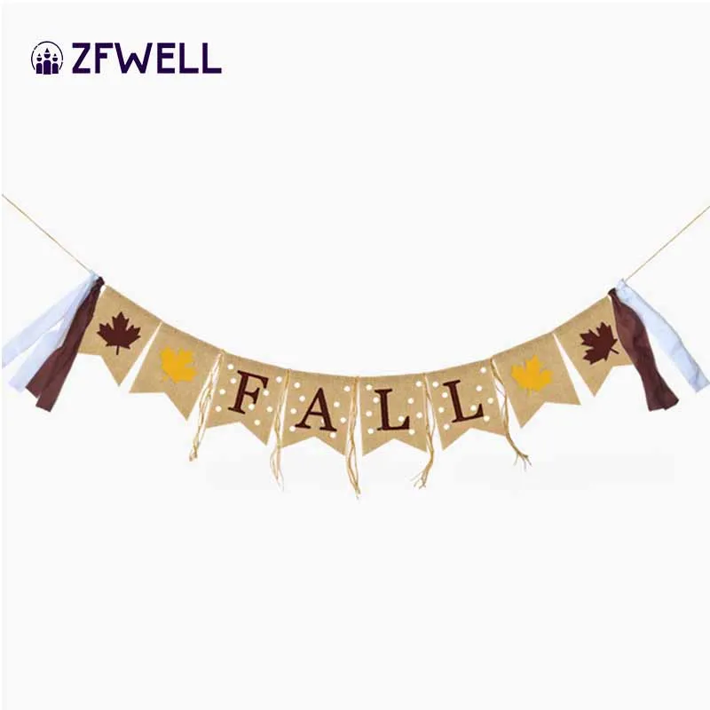 Zfwell. кленовый лист на День Благодарения вечерние украшения белье льняные рубашки