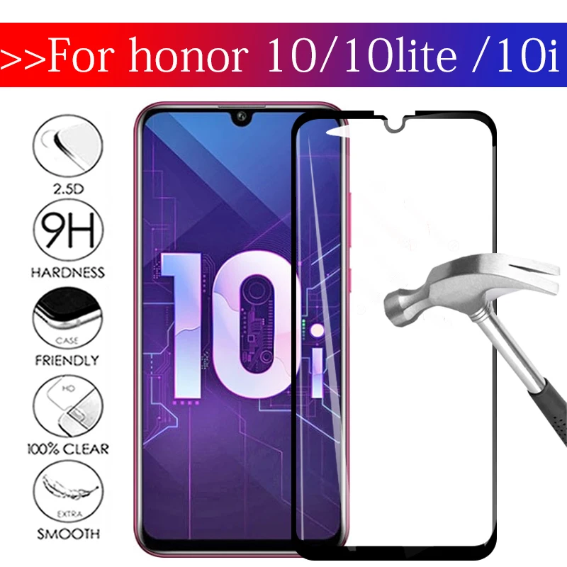 Для honor 10 i закаленное стекло для huawei honor 10 lite Защитное стекло для экрана honor 10i honor 10 светильник 10 i пленка