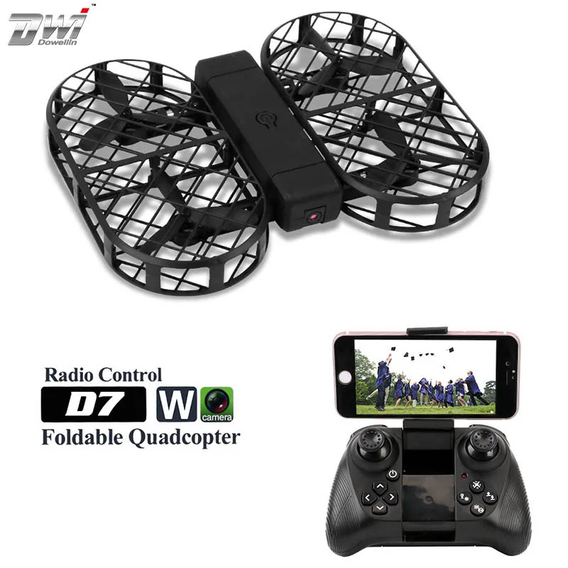 Dwi dobellin D7 wifi FPV с камерой 0.3MP 2MP Режим высокой фиксации складной рычаг RC