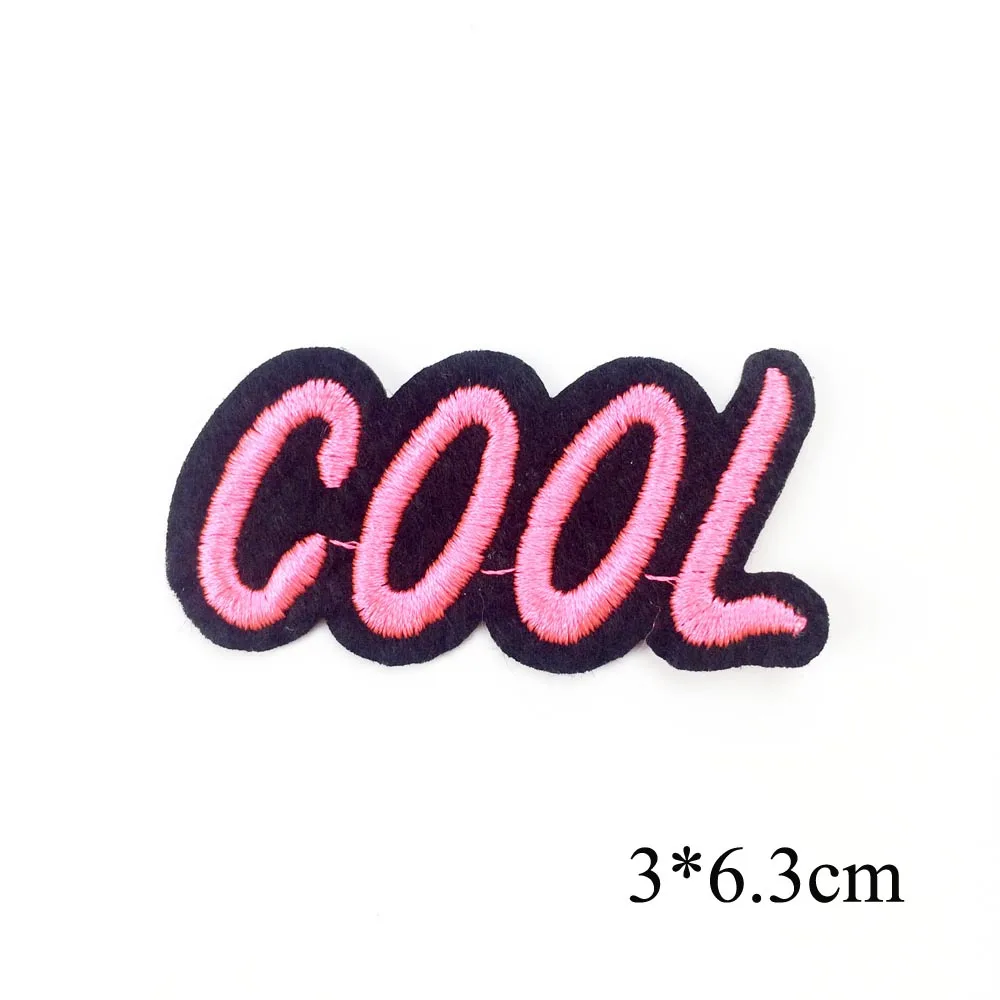 Крутые патчи для одежды с помощью утюга наклейки вышивка Аппликации сделай сам