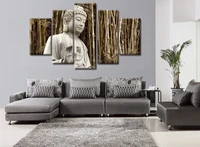 2017 new framed 5 panels canvas print painting wall art for wall picture home decor artwork the buddha series wy 6