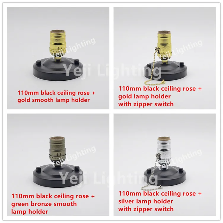 Настольная лампа Эдисона винтажная алюминиевая Ретро E27 светодиодная трубчатые