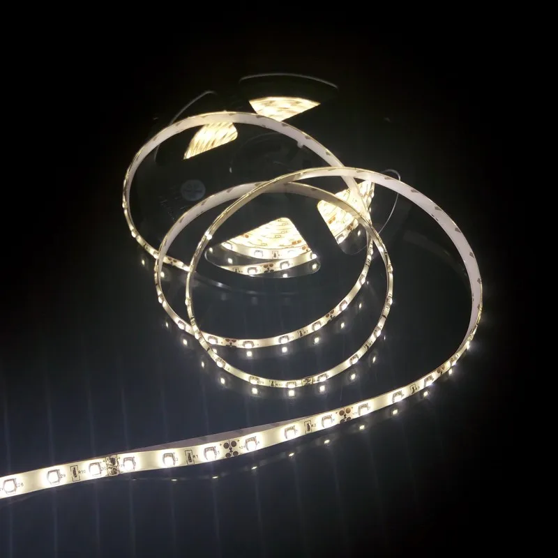 Диммируемая Светодиодная лента 3528 5 м регулируемая яркость + 2 А диммер адаптер