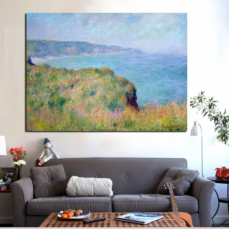 Импрессионистский стиль настенные художественные картины Monet Знаменитые