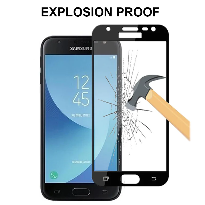Защитное стекло для Samsung galaxy j3 2017 Защитная пленка экрана из закаленного стекла j 3