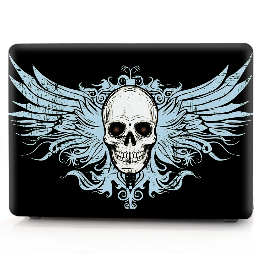 Чехол с рисунком черепа для MacBook Air Pro Retina 11 12 13 15 чехол ноутбука на Хэллоуин