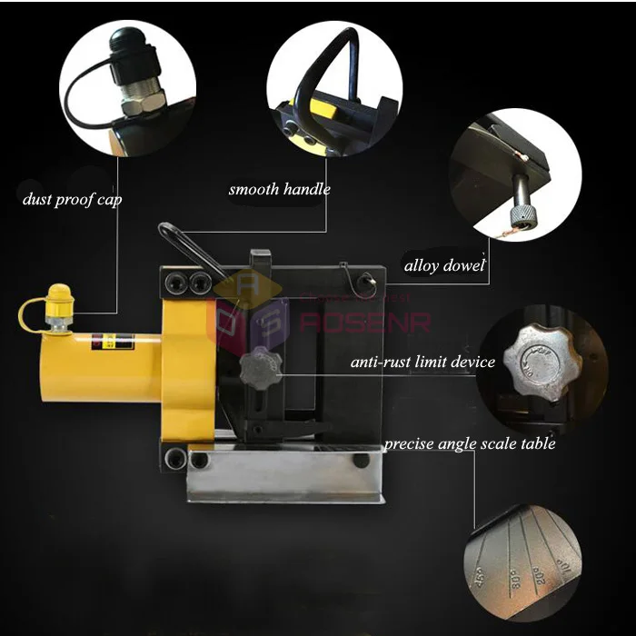 Hydraulic Copper Busbar Bending Machine Metal Sheet Tool CB-150D 16T 150mm | Инструменты