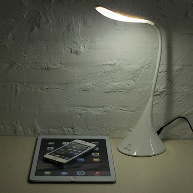 Litake Новый светодиодный настольная лампа ночник мини-Лебедь Форма глаз чистые