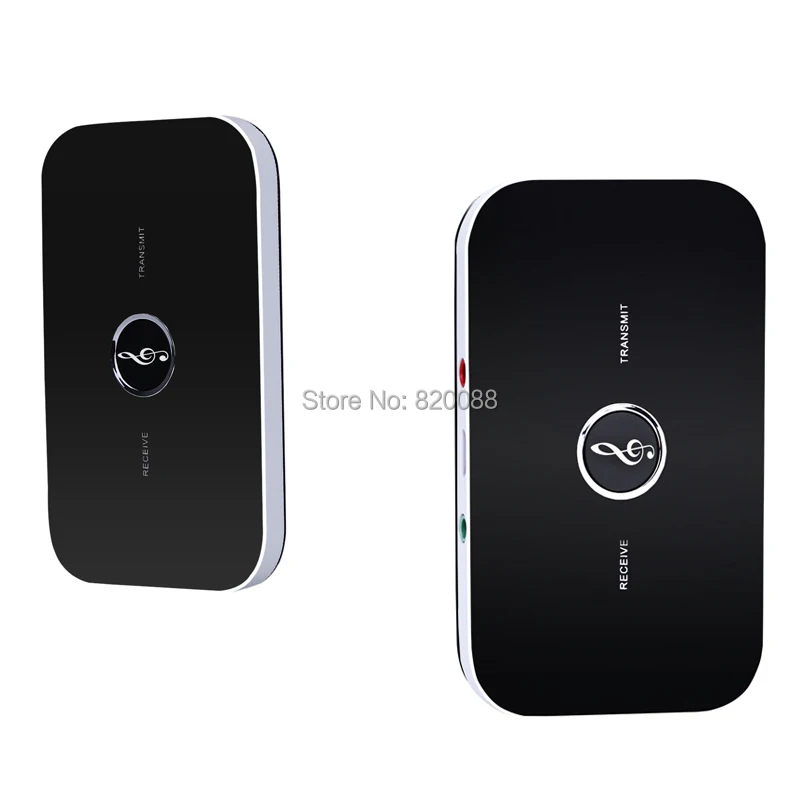 Bluetooth аудио передатчик и приемник 2 в 1 Беспроводной стерео адаптер для 3.5 мм Aux