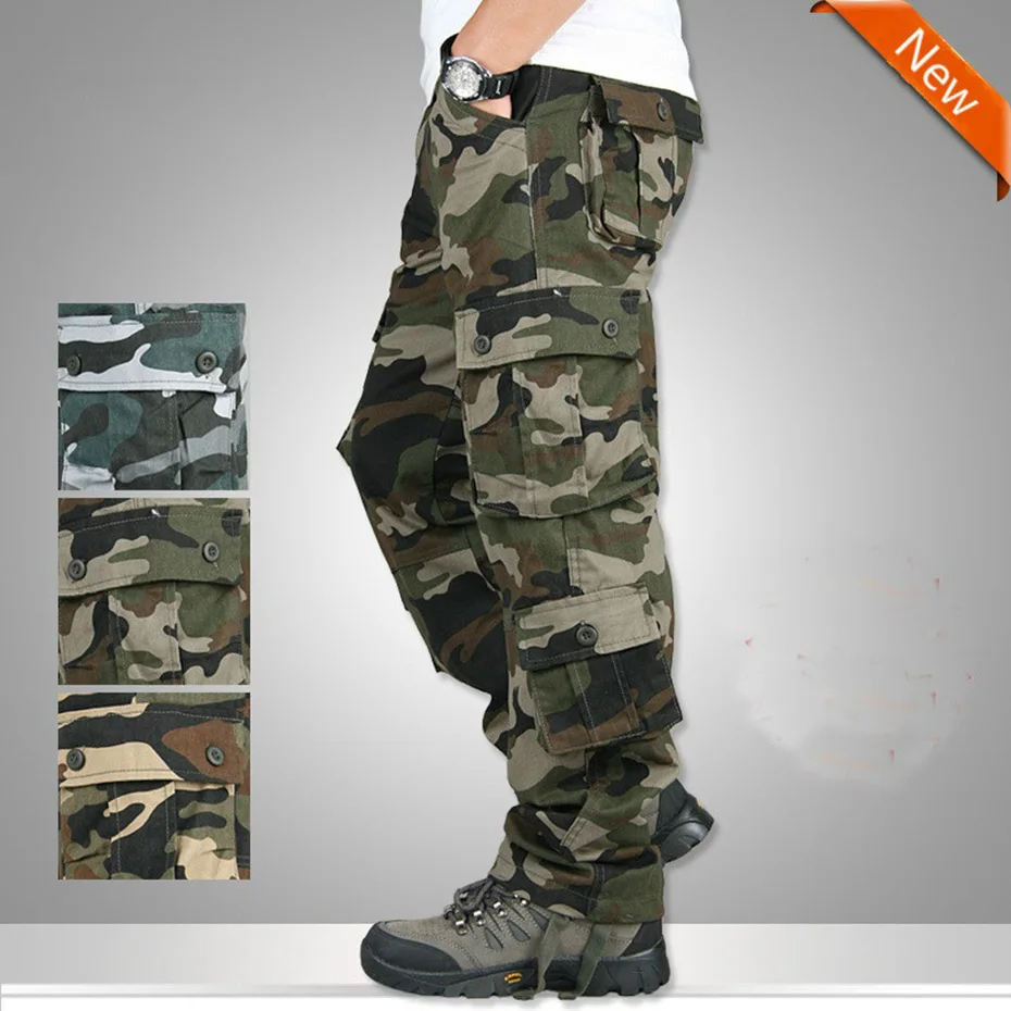 ZOGAA 2021 New Joggers Men Hot Sale Casual Camouflage Pants Quality Cotton Elastic Comfortable Cargo Trousers Plus Size | Мужская одежда