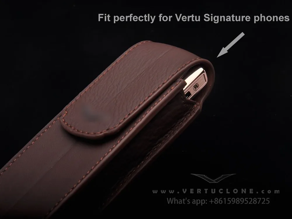 Высококачественный чехол из натуральной кожи для Vertu, Роскошный чехол для телефона оригинальной формы, чехол для роскошной подписи S ceo 168, сумка boucheron