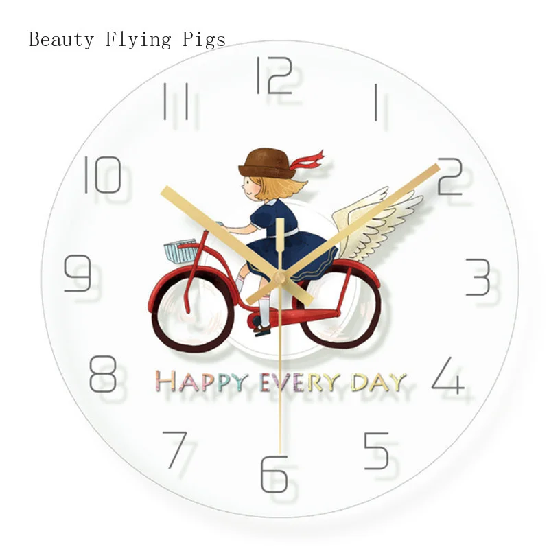 1pcs ins wall decoration living room home Arabic digital clock creative trend fashion modern minimalist art bedroom children | Дом и сад