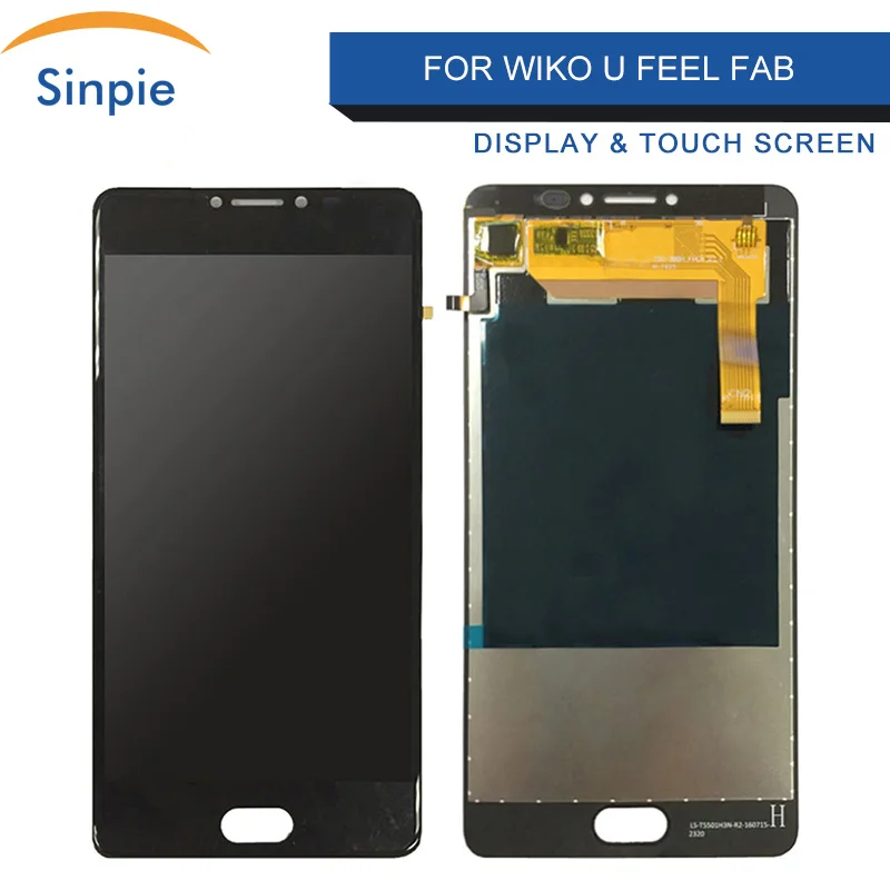 Sinpie 100% тестирование работы для Wiko U Feel fab дюймов 5 ЖК дисплей сенсорный экран
