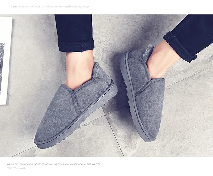 Winter Hot Sale Warm Men Cotton Slippers Shoes Big Size 36-45 Winter Wrapped Heel Home Slippers Men With Fur Mans footwear