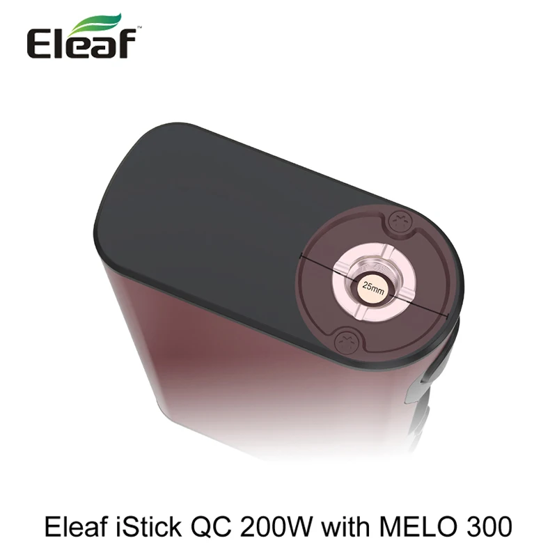 Оригинальный Eleaf istick QC Комплект 200 Вт с Melo 300 комплект 5000 мАч встроенный