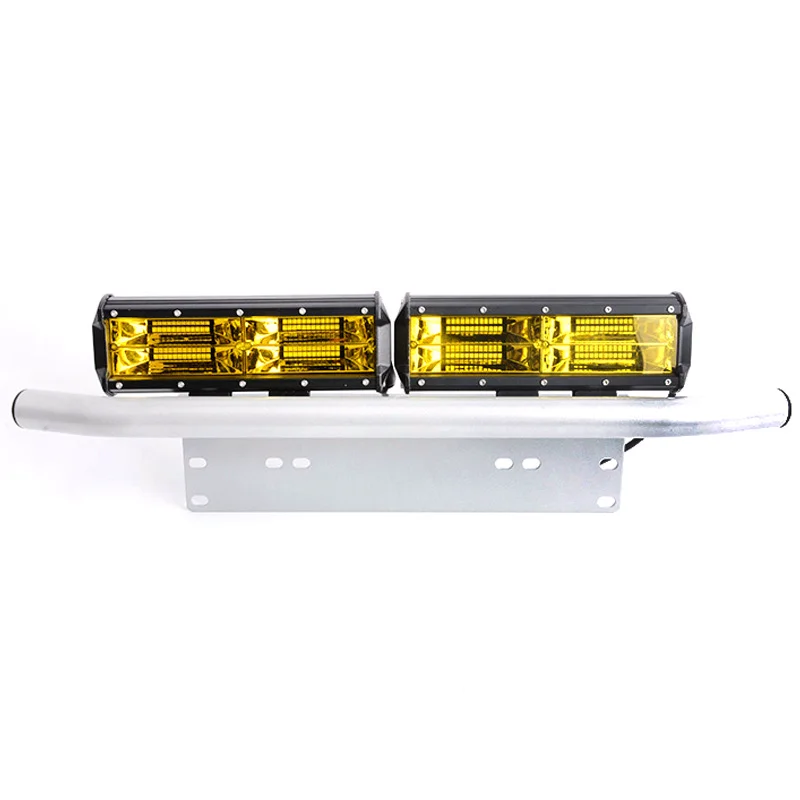 144W LED Work Light Bar For JEEP NIVA 4x4 Offroad Tractor UAZ Trucks Barra 4300K Yellow 6000K White 12V Combo | Автомобили и