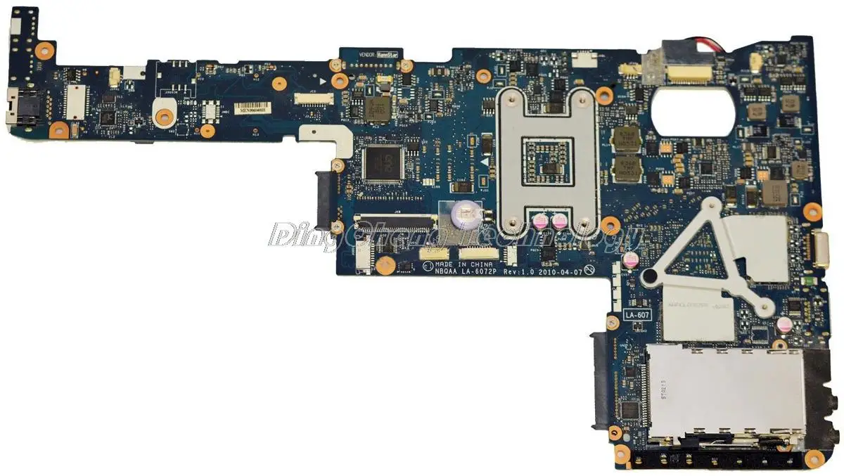 

Laptop Motherboard For Toshiba Satellite M640 M645 NBQAA LA-6072P K000104120 HM55 DDR3 Mainboard