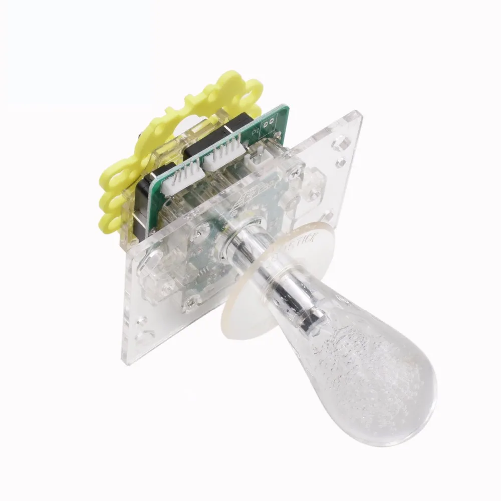 12В светодиодный аркадный джойстик и 5Pin кабель красочный с подсветкой