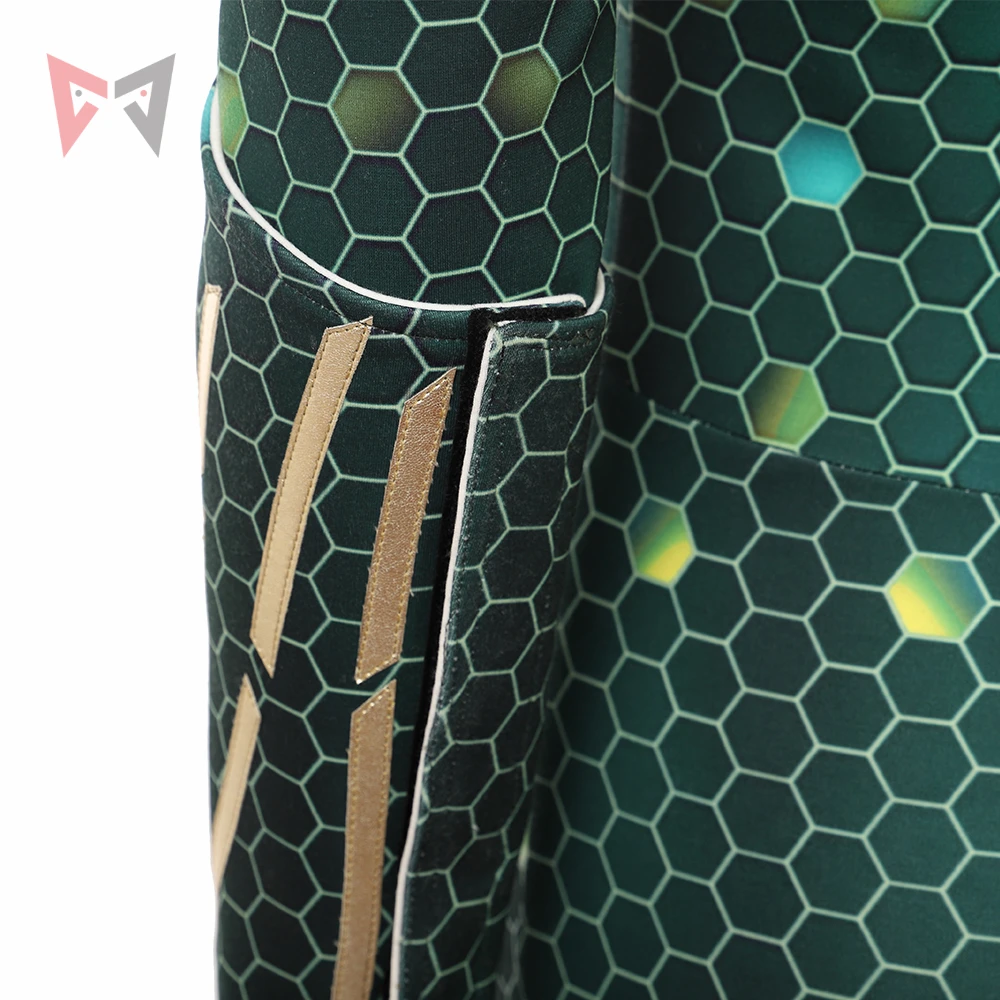 Новинка MMGG Movie Aquaman Cosplay Mera костюм для косплея Jumpsuits комплект высокое качество