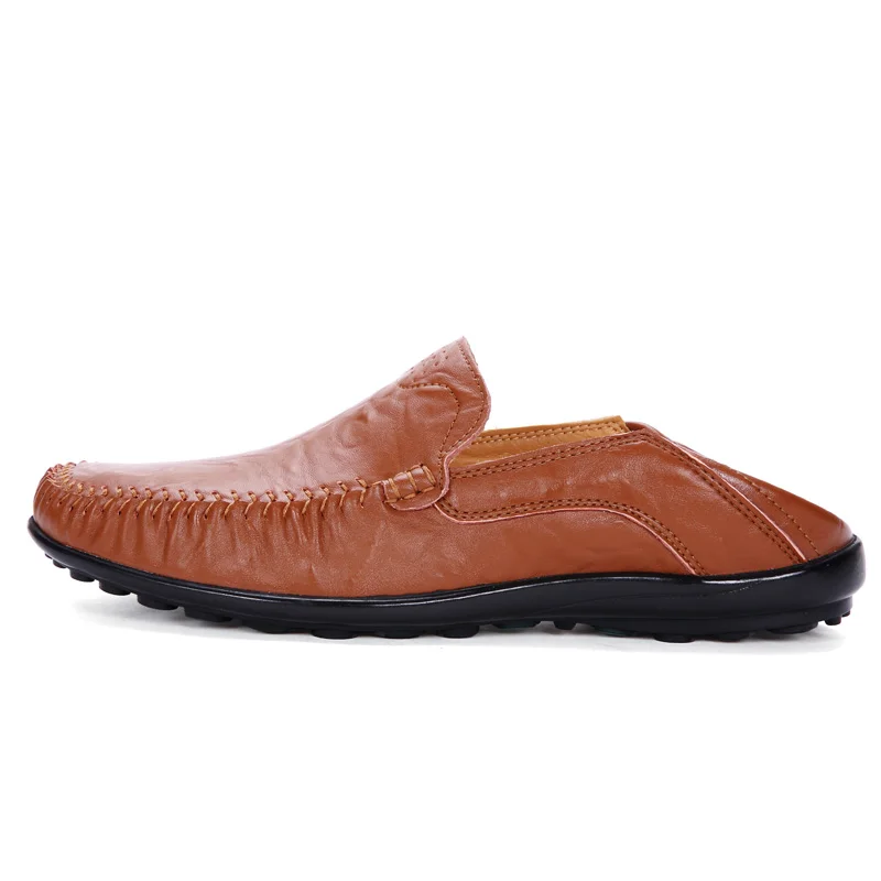 Мужские лоферы WolfWho из натуральной кожи теннисные туфли мокасины ручной работы