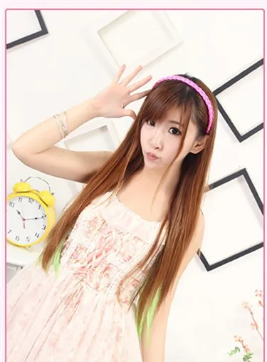 1 шт. модный мужской женский унисекс черный волнистый обруч для волос повязка на