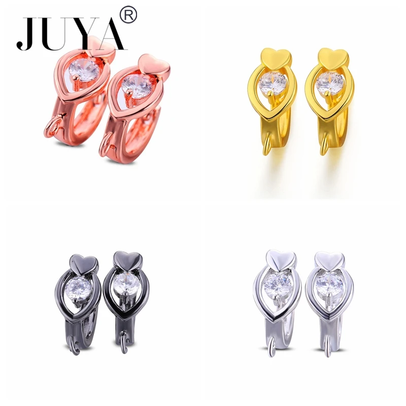 Jewelry Findings Components Earwire Accessories Earrings Hooks Clasps Connector Handmade DIY Women Long Drop Earrings Parts