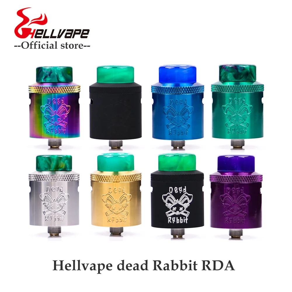 Оригинальный Hellvape мертвый кролик BF RDA бак алюминиевый поддерживает один/двойной