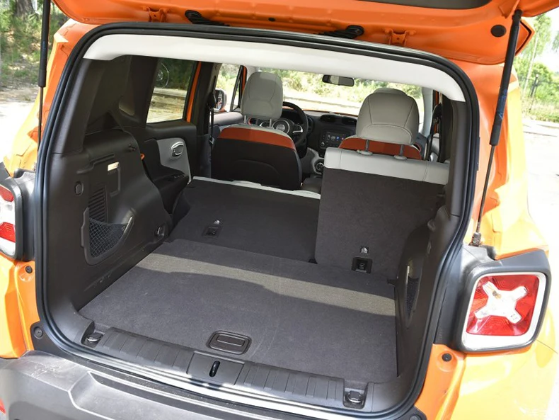 Волоконно-кожаный коврик для багажника автомобиля для jeep renegade автомобильные аксессуары