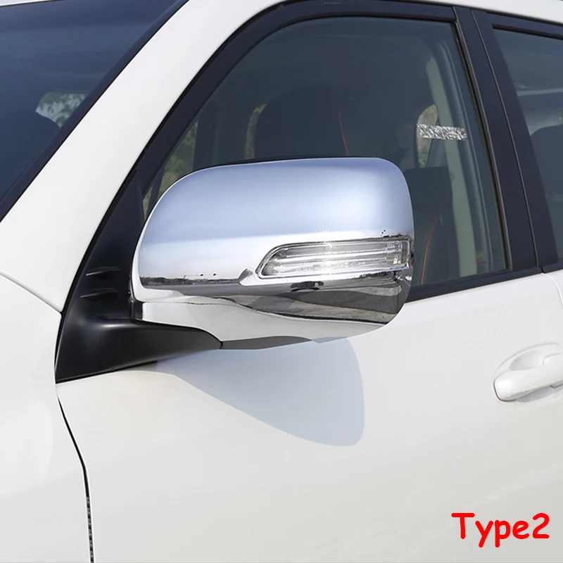 Для Toyota Prado FJ150 FJ 150 2010 2011 2012 2013 2014 2018 ABS Пластик Боковая дверь Зеркало заднего вида