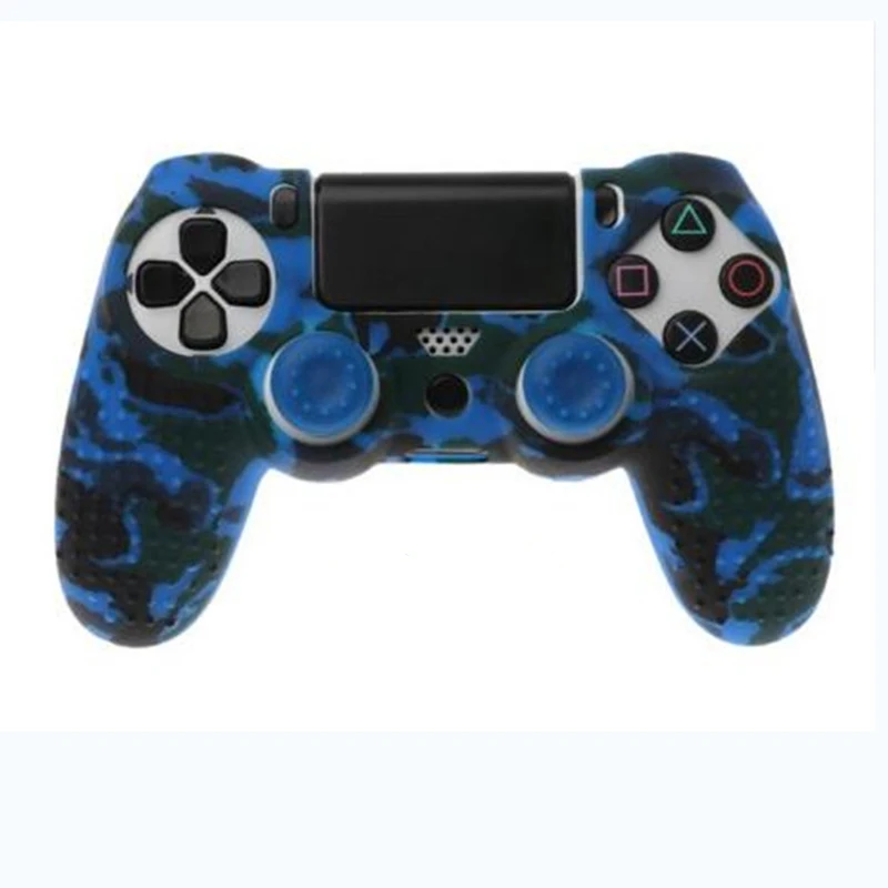 10 шт./партия для PS4 защитный чехол для sony PS4 playstation 4 PS4 Slim Pro контроллер скины аксессуары для игр - Цвет: B