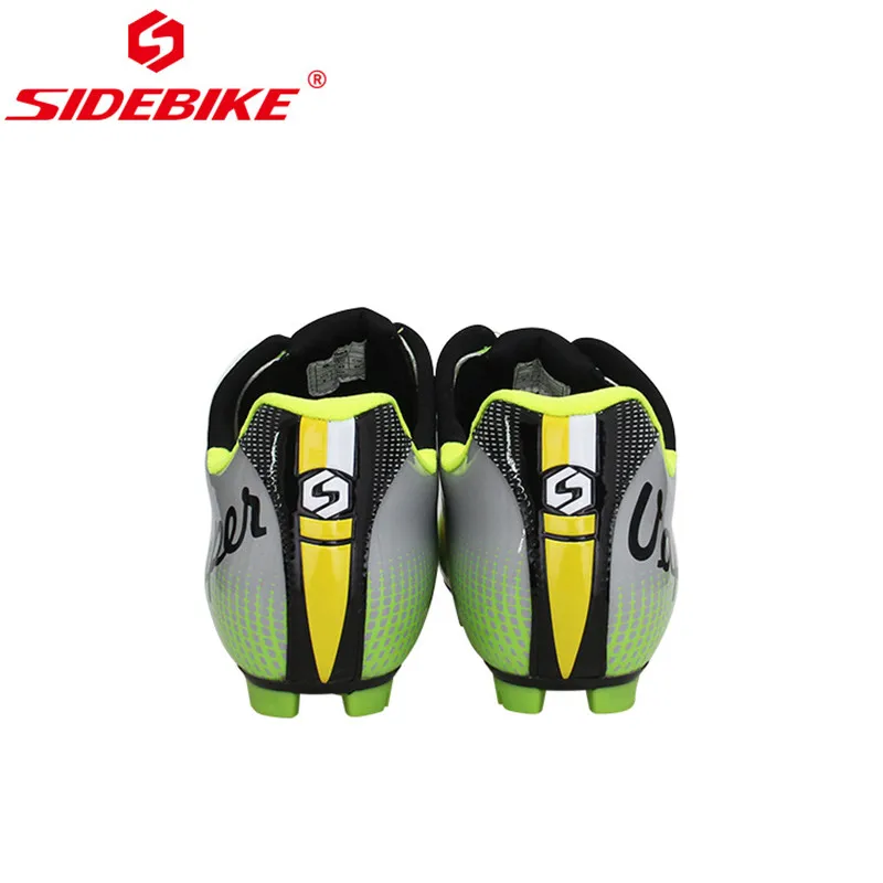 Sidebike Pro, обувь для горного велосипеда, обувь для велоспорта, Спортивная, самокат-Цикл блокировки, обувь для горного велосипеда, дышащие кроссовки для гонок, зеленого цвета