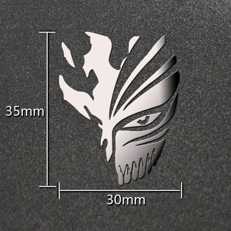 2018 аниме Стикеры для Death маска телефон из металла 3D Авто pegatina Pad фильм Adesivo