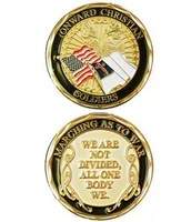 wholesale onward christian soldiers marching as to war challenge coin hot sales military challenge coin cheap custom coins