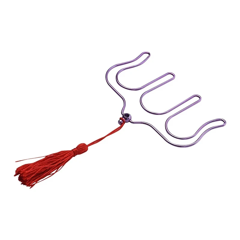 STARWAY 2Pcs/set Purple Creative Music Score Musical Series Clip Guitar Piano Book Page Metal Bookmark Portable Blue Paper Clips | Спорт и