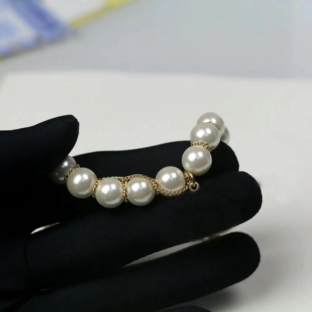 Новинка 2019 стильный женский браслет с жемчугом в ретро стиле имитация жемчуга