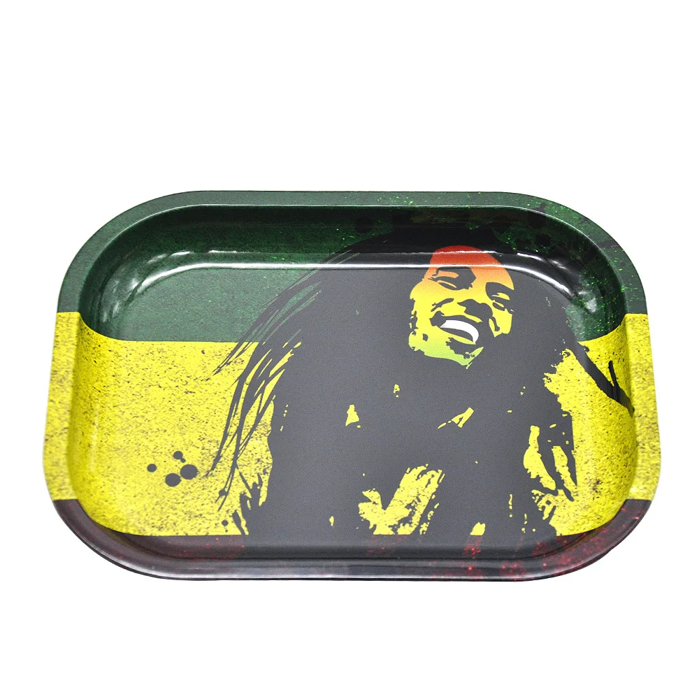 Smoking Dogo 2018 New Arrive 18x14x1.5cm Metal Tobacco tray Herb Spice Rolling Tray | Дом и сад