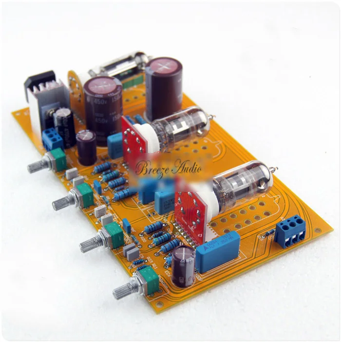 Breeze audio YT0012 Dawning 12AX7 (ECC83) X2 желчеобразный выпрямитель Tone Board | Электроника